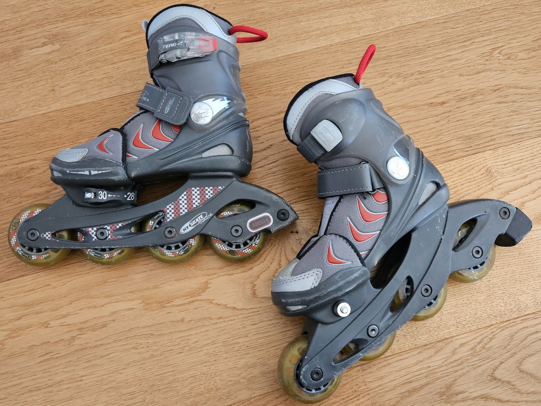 Pattini in linea & Pattini a rotelle: Inline-Skates HySkate Junior XTend 2 – Usato da Schaffhausen venduto da asyouwestley 3