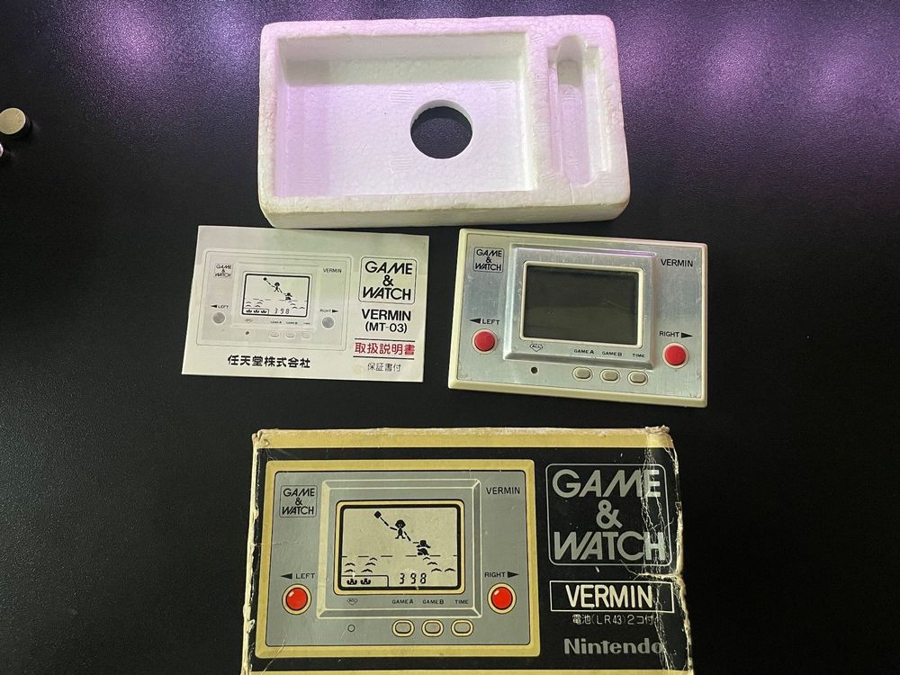 NINTENDO Game & Watch Vermin OVP (Gebraucht) in Basel für CHF 120 – mit ...