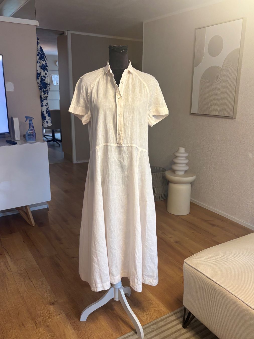 Rosso35 Vestiti: Rosso 35 Maxidress 100% Leinen – Usato da St. Margrethen SG venduto da dijanaO