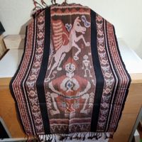 Schön gemustertes Tuch von Indonesien mitgebracht 98 x 58 cm