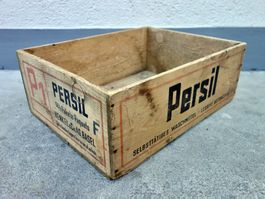alte Holzkiste Kiste Seifenkiste PERSIL HENKEL & CIE BASEL