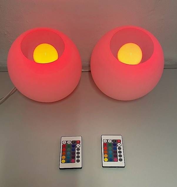 Lampade: Jedi Tischleuchte rund mit Ambiente Licht – Nuovo (secondo la descrizione) da Horgen venduto da Rachid59 2