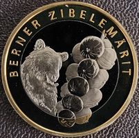 10 Fr. Gedenkmünze 2011pp Berner Zibelemärit / aus Münzsatz