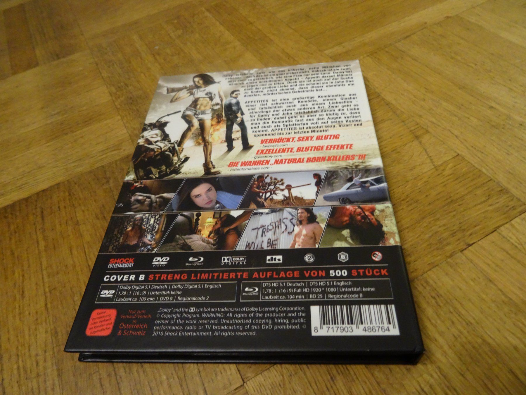 Alle DVDs: Appetites - UNCUT EDITION - Blu-Ray MEDIABOOK – Gebraucht aus Olten von Disc-Verkauf 3