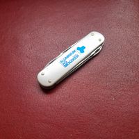 Taschenmesser Aluminium AG Menziken silber Zustand unbestimm