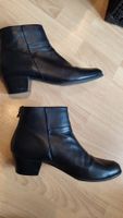Stiefeletten schwarz Gr. 39 leicht-gefüttert Absatz