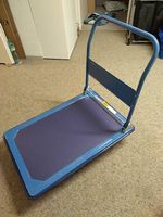 Ganzstahl Plattform-/Klapp-/Rollwagen 91 x 61 cm Max. 250 Kg