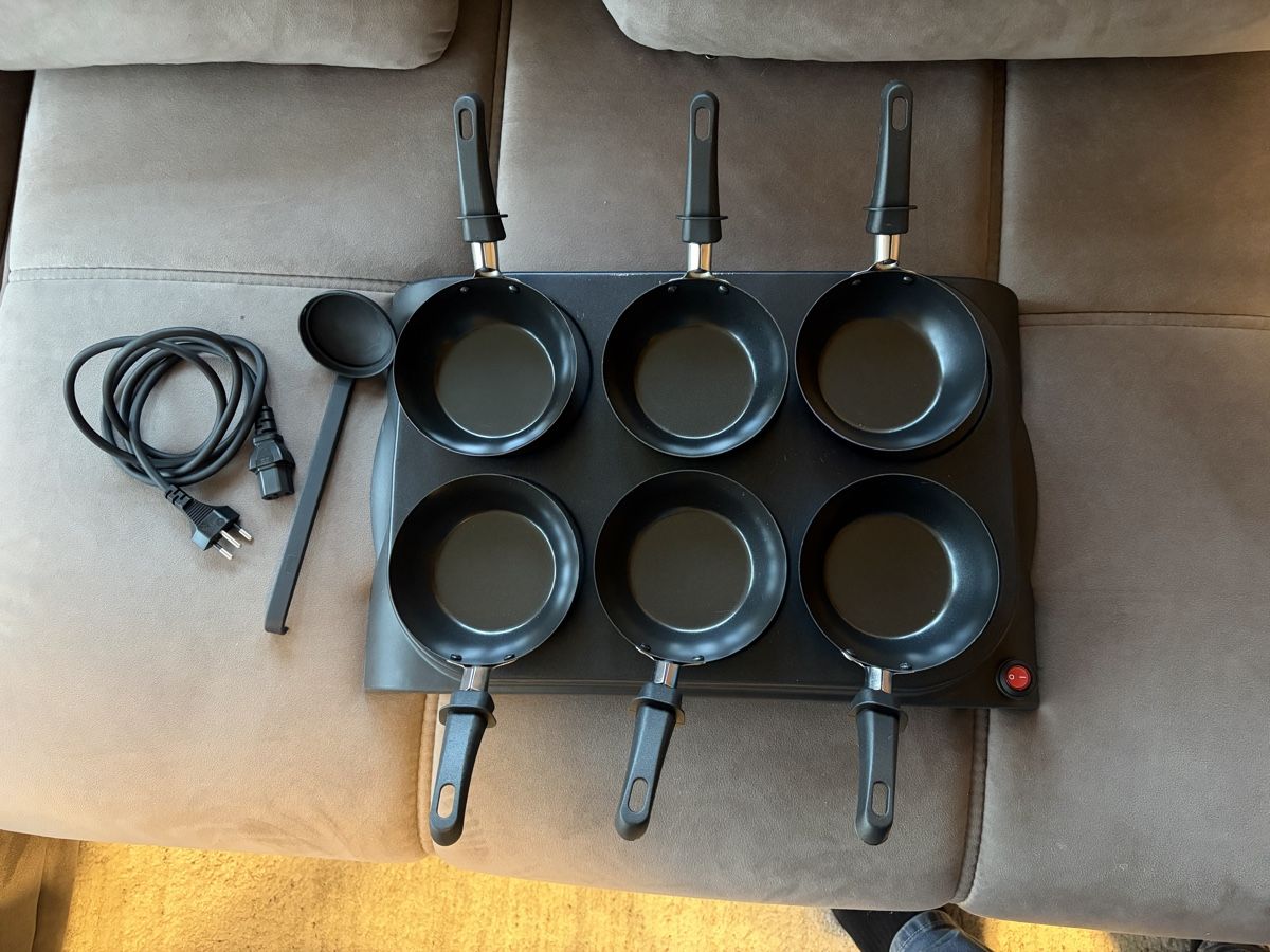 Elettrodomestici da cucina: Wok Party Set mit 6 Pfännchen – Usato da Pfäffikon ZH venduto da anG_91