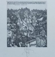 Exlibris Harry Jürgens - Original Radierung Erotik signiert