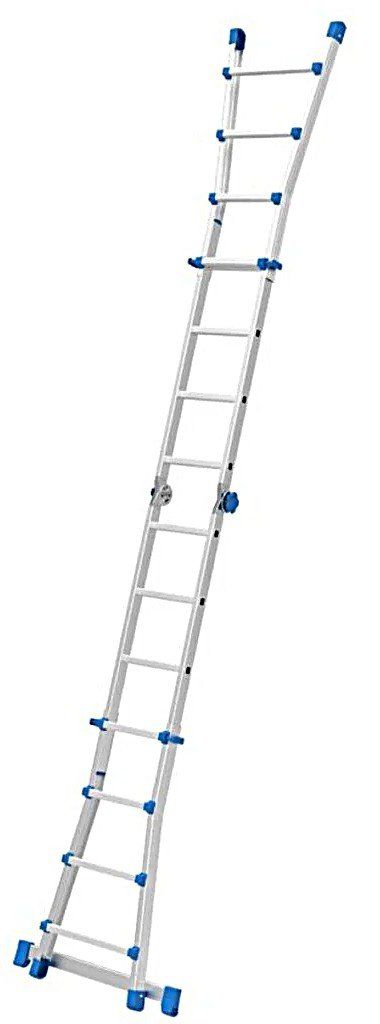 Scale: Neue Teleskop-/Klappleiter / Alu / MARCHETTI EQUIPE 44 – Nuovo e nell'imballaggio originale da Wattwil venduto da webrawa 3