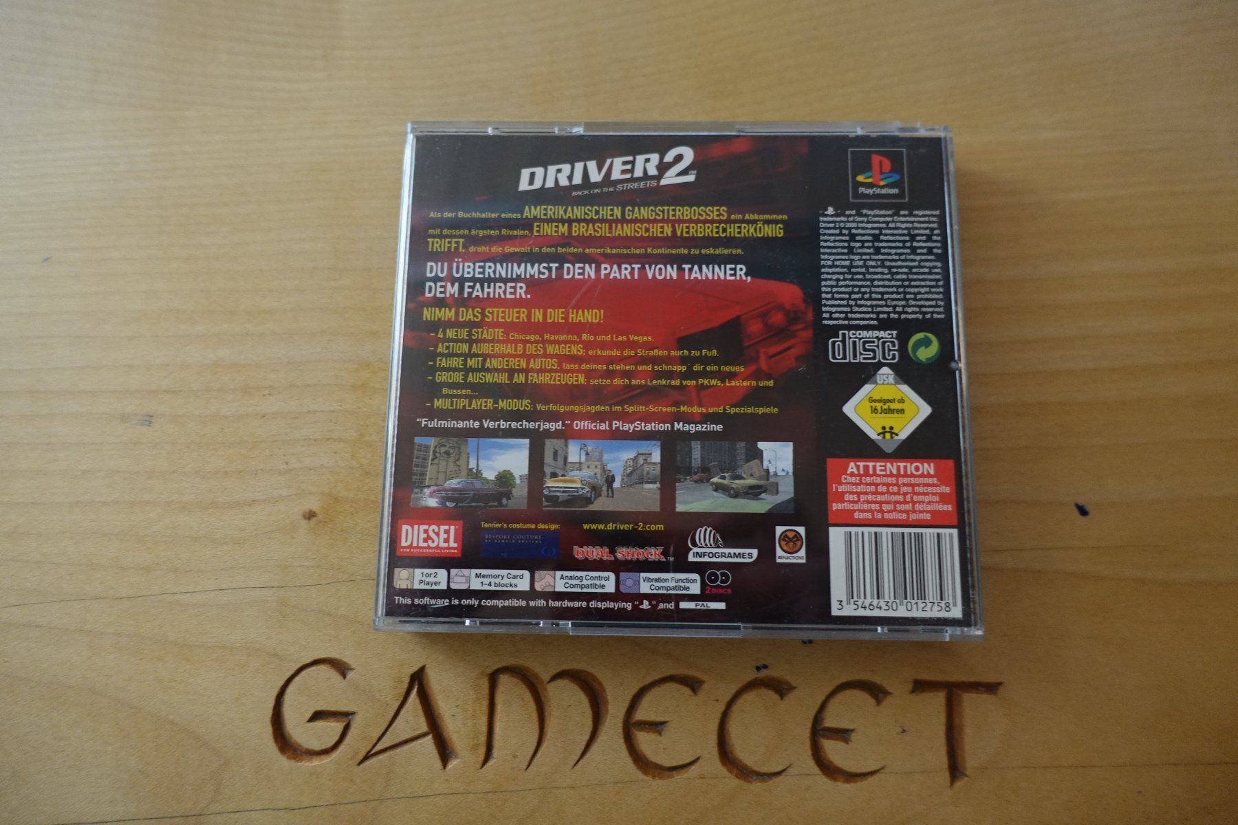 Sony Jeux: Driver 2 – D'occasion à Steinach par Gamecet 2