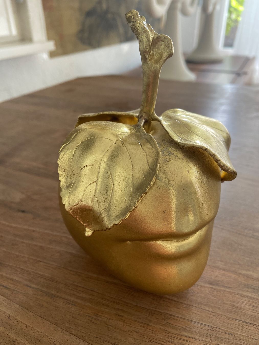 Sculptures & Statues: Bronze Face Apple – D'occasion à Kriens par Gallery-Vimala