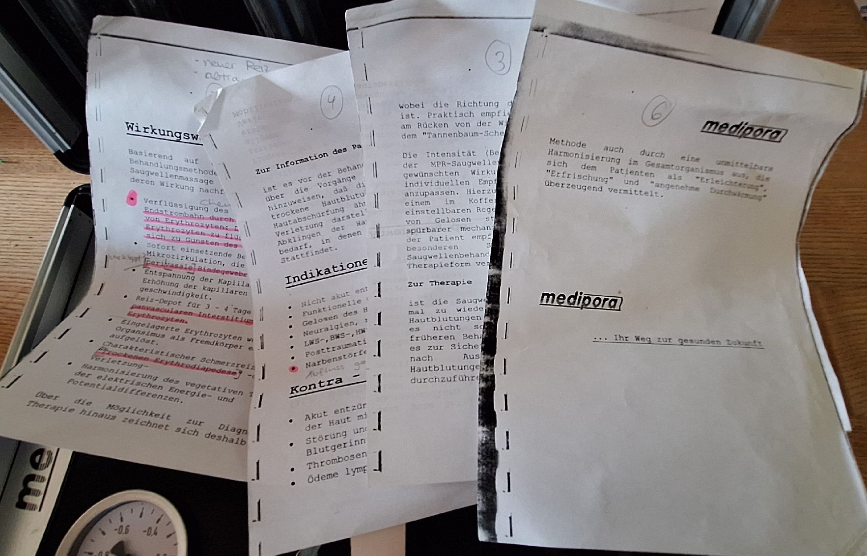 Dispositivi per massaggi: Medipora Gerät MPR 799 gebraucht – Usato da Adlikon b. Andelfingen venduto da Kraemse 5