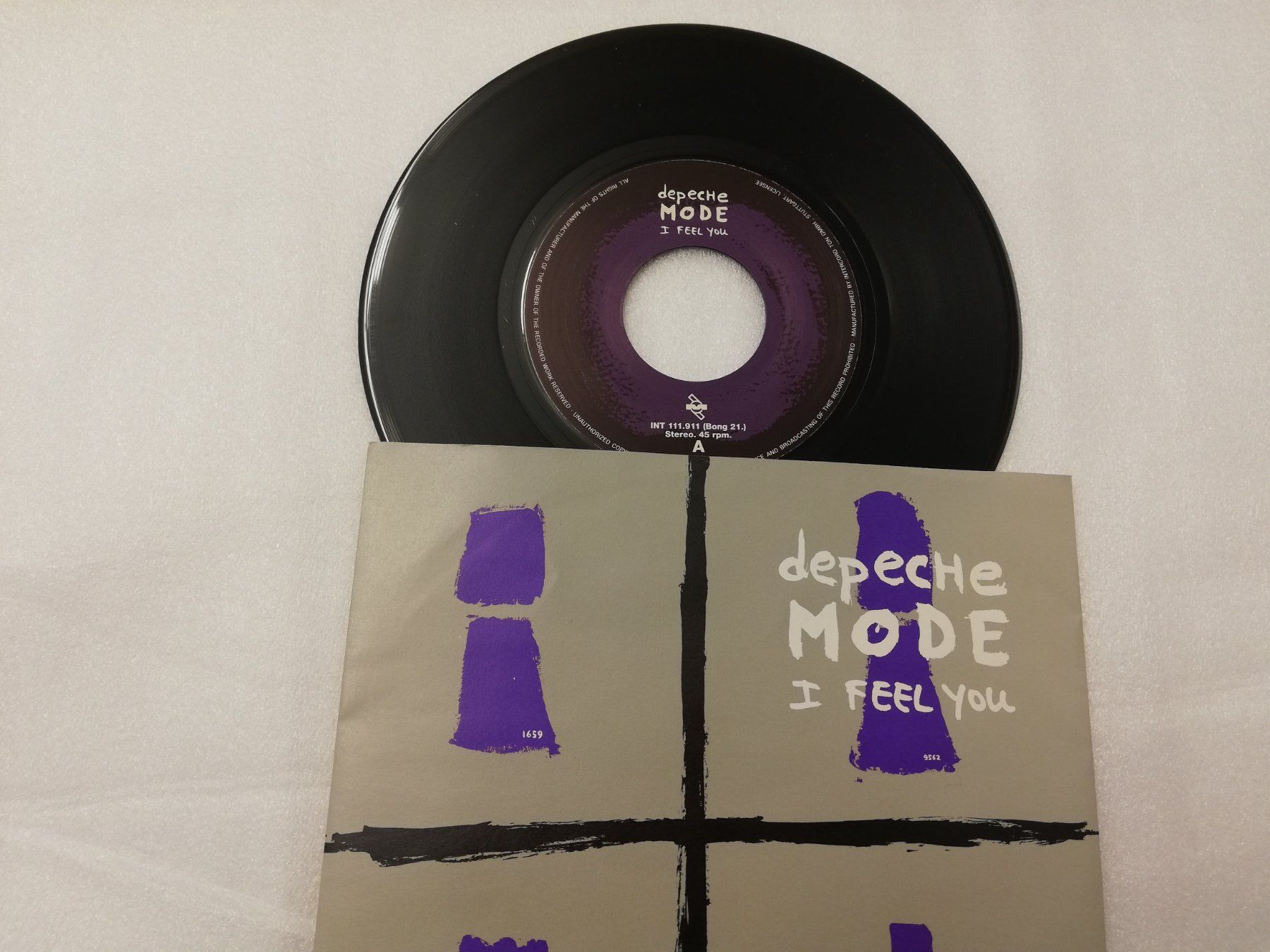 Vinyles: DEPECHE MODE - I FEEL YOU (SINGLE 7") – D'occasion à Bern par Vinylsound.ch 2