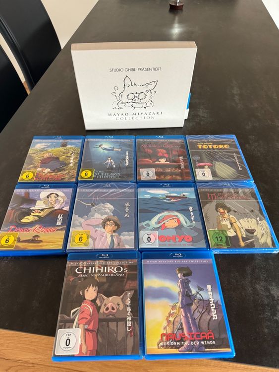 Hayao Miyazaki Studio Ghibli Anime Collection (Neu (gemäss Beschreibung ...