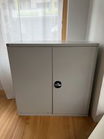 Metallschrank grau mit Schloss - guter Zustand