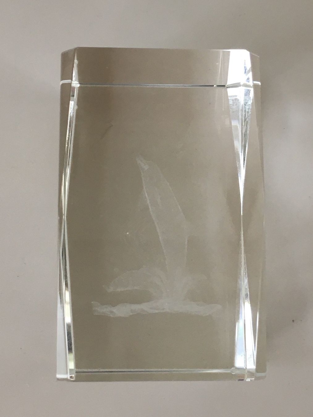 Bicchieri: 3D Glaswürfel Delfin – Usato da zürich venduto da Cf8000 1