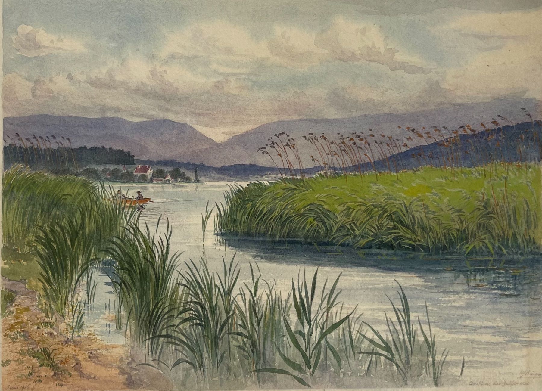 Dipinti: Bürger Willi Friedrich (1882-1964) – Usato da Grosshöchstetten venduto da Perle1951 1