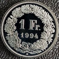 1 Franken 1994 stgl. / aus Münzsatz