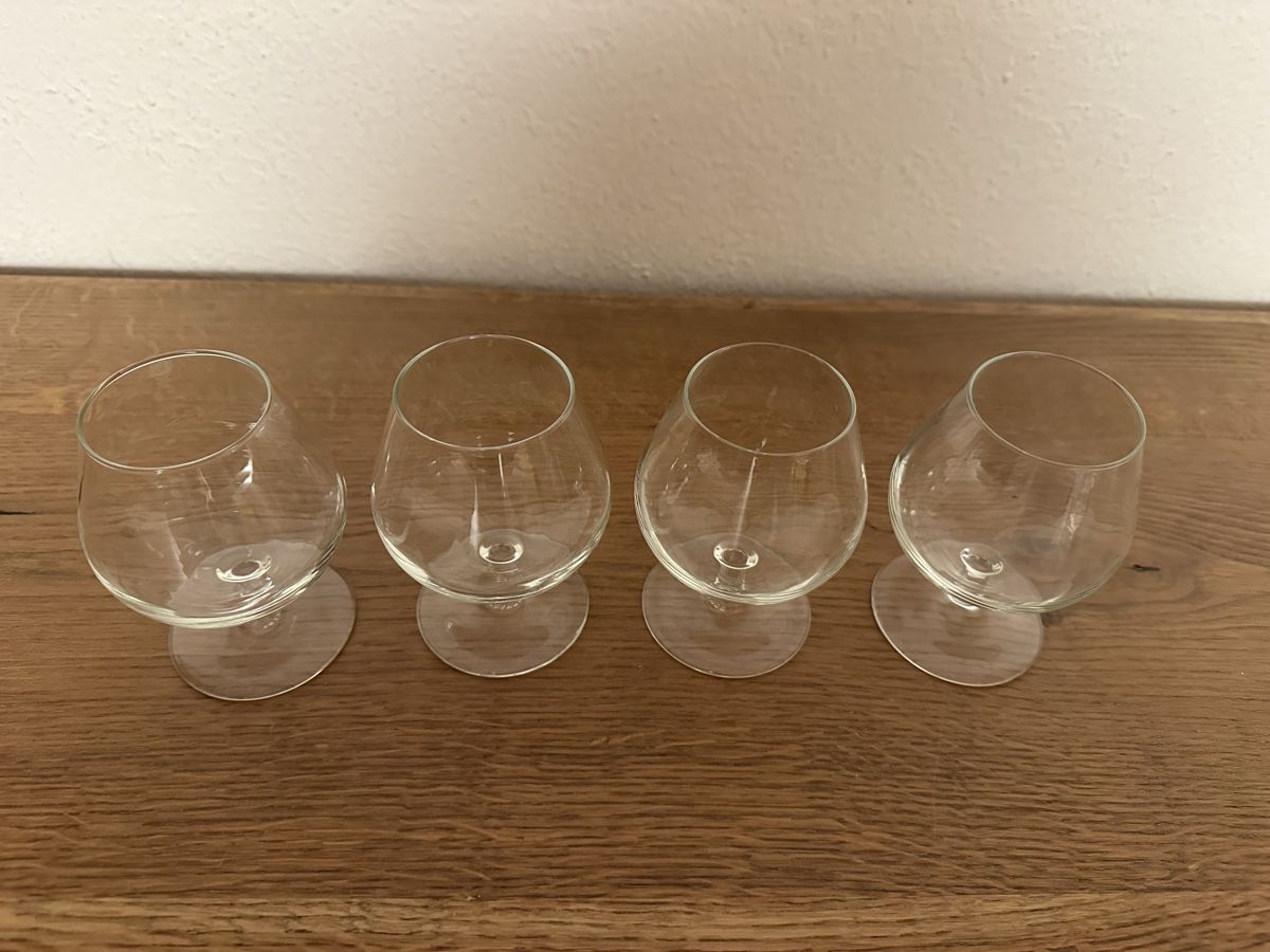 Gläser: Cognac Gläser 4 Stück – Neu (gemäss Beschreibung) aus Weisslingen von inspirieren 1