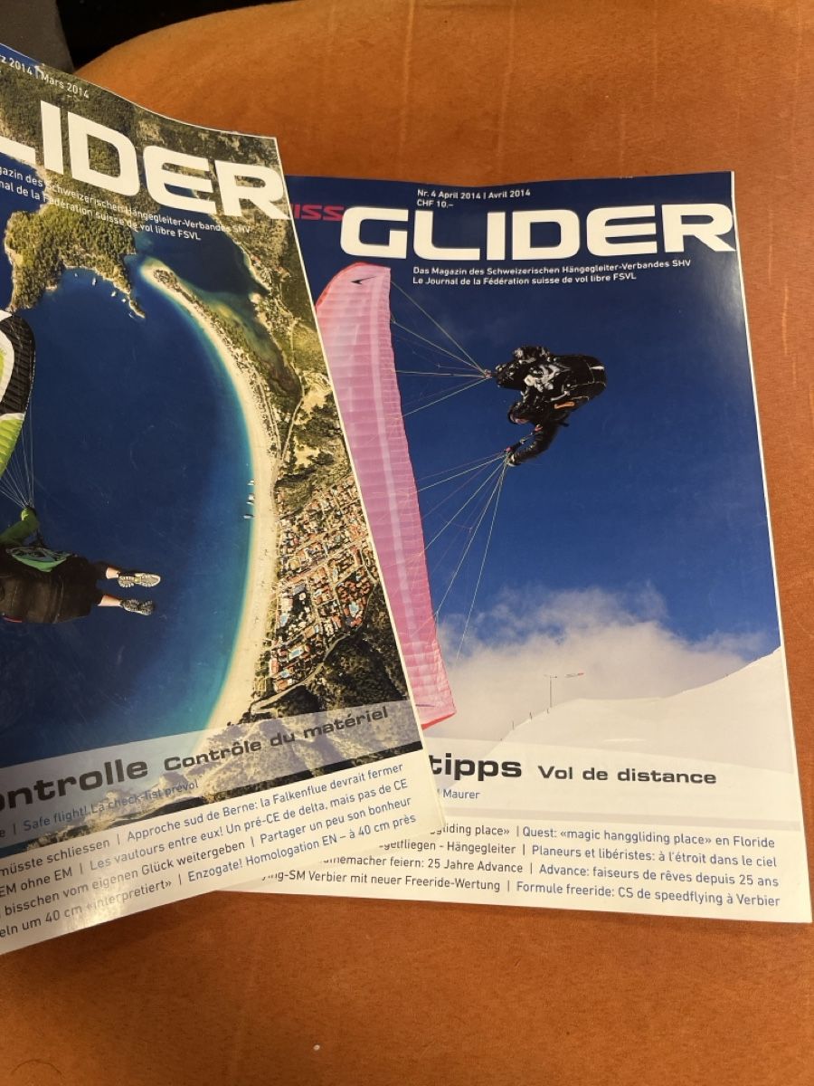 Riviste & Magazine: Swiss Glider Magazine 2014 – Usato da Veltheim AG venduto da Sarlara 2