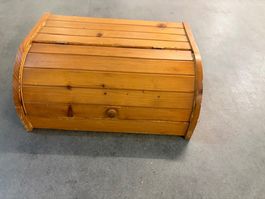 Brotkasten aus Holz, Vintage, ideal für die Küche!