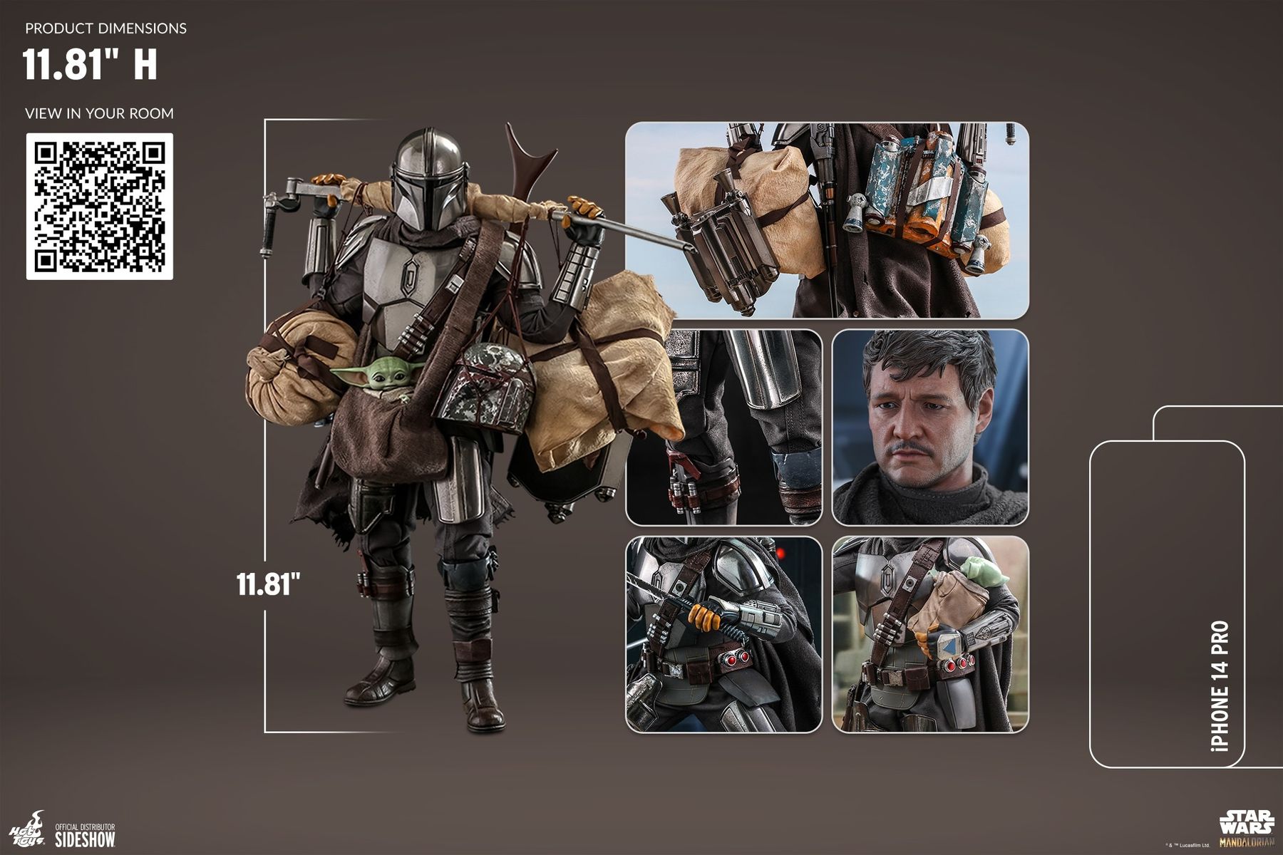 Hot Toys Statuette: Mandalorian und Grogu Hot Toys – Nuovo e nell'imballaggio originale da Embrach venduto da RandyG91 1