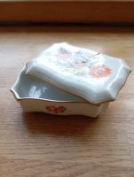 Vintage Meissen Dose, Porzellan, Blumendekor, Rarität