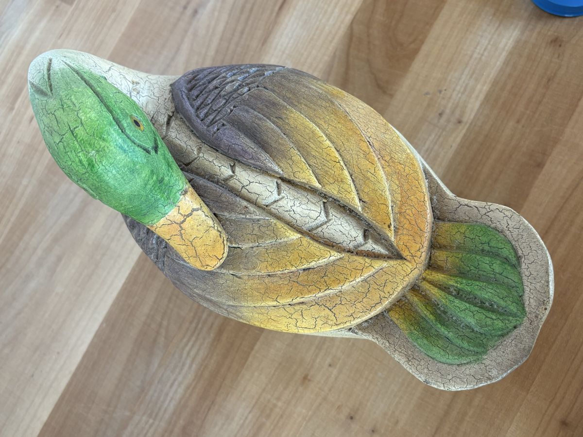 Tutte le decorazioni: Dose aus Holz / Enten Form – Usato da Rümlang venduto da euqinom16 4