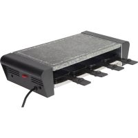 SWISS RACLETTE TISCHGRILL STEIN GRILL FÜR 8 PERSONEN NEU OVP