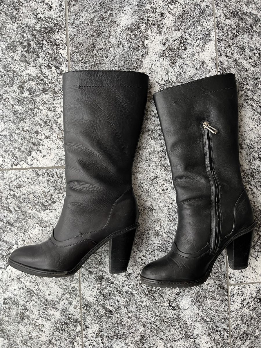 Navyboot Damenschuhe: Stiefel, Navy Boot, schwarz – Gebraucht aus Chur von Moca17