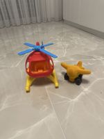 Helikopter und Flugzeug Spielzeug Set, Top Zustand!