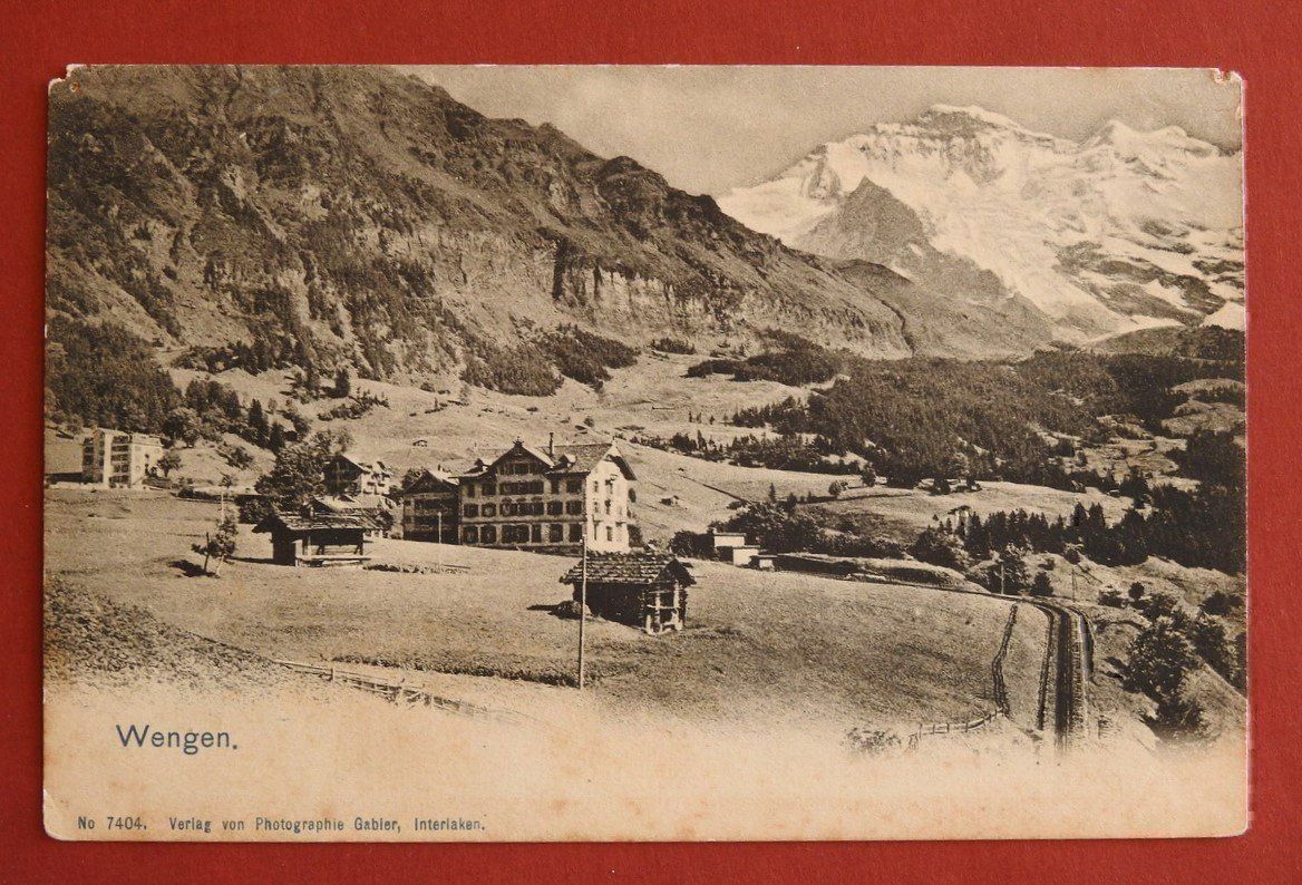 Cartoline postali: Schöne AK von Wengen – Usato da Rain venduto da 999-800-K