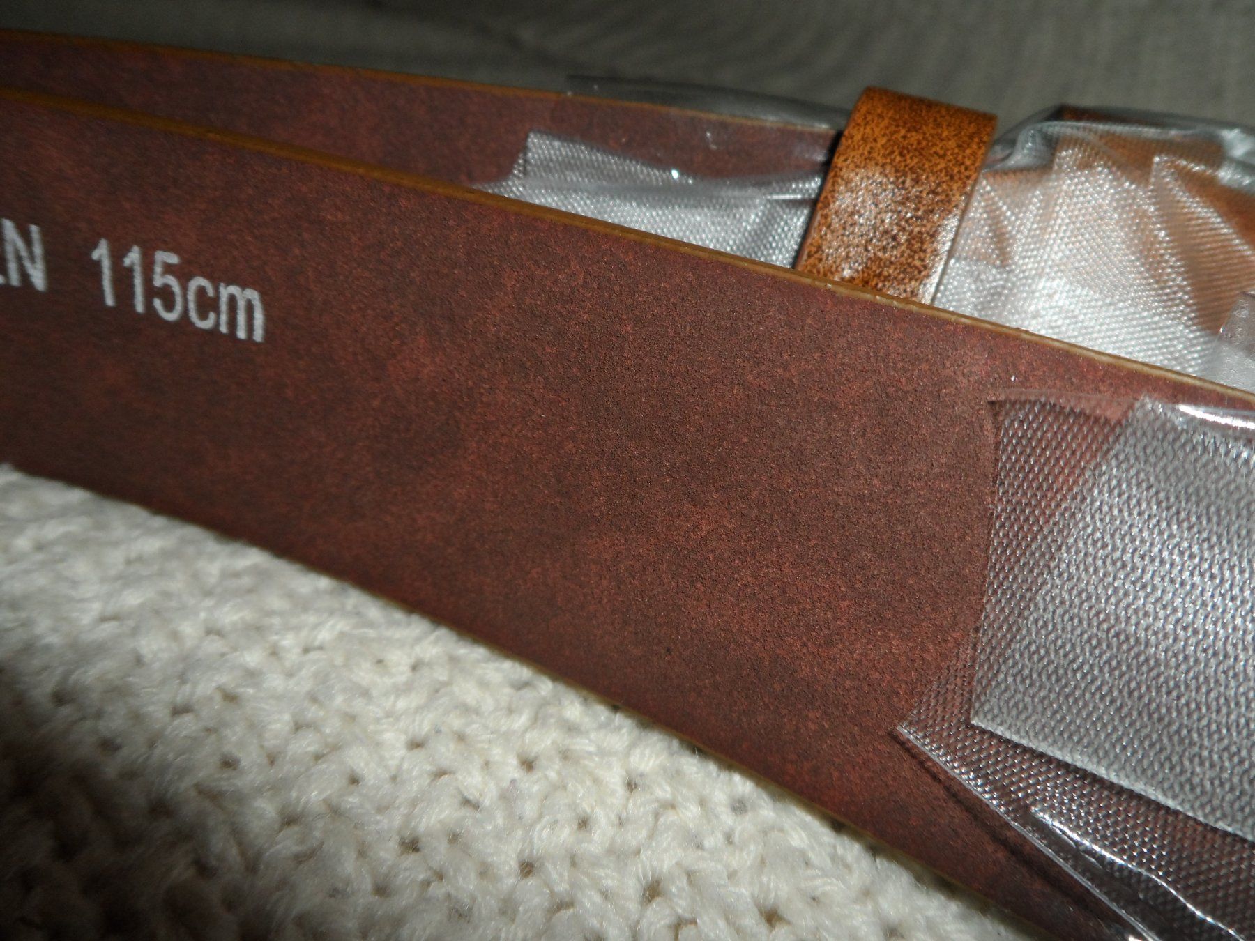 Cinture: 2 XHerren Gürtel Neu,115cm – Nuovo e nell'imballaggio originale da Riehen venduto da tamola67 2