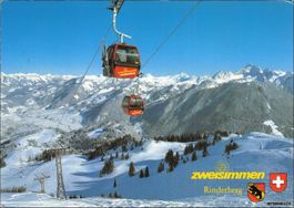 Zweisimmen BE // 1997 Gondelbahn Rinderberg