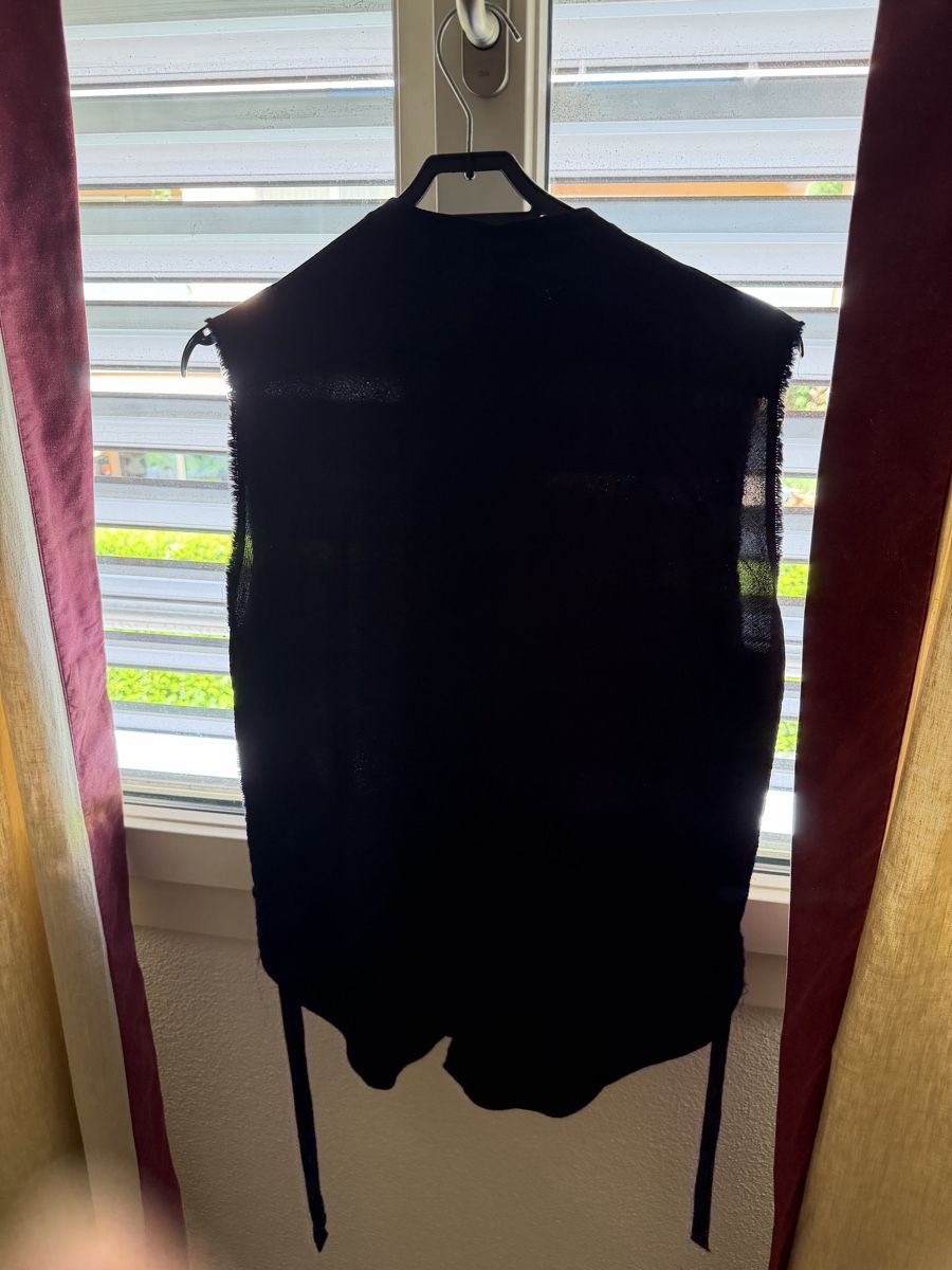 Camicette: Helmut Lang Black Sleeveless Top, Size M, Summer Essential – Usato da Zürich venduto da Milo2021 3