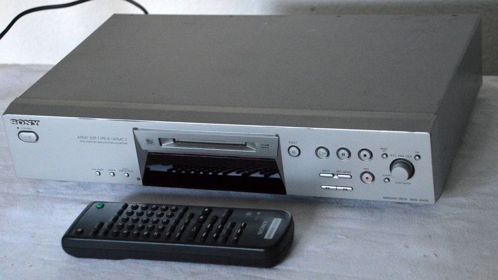 Sony Minidisc Deck MDS JE 470 Kaufen Auf Ricardo