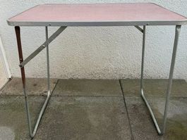 VINTAGE CAMPING TISCH - TUBOREX SWISS MADE