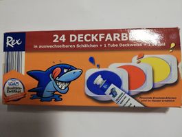 Wasser-/Deckfarben Malkasten
