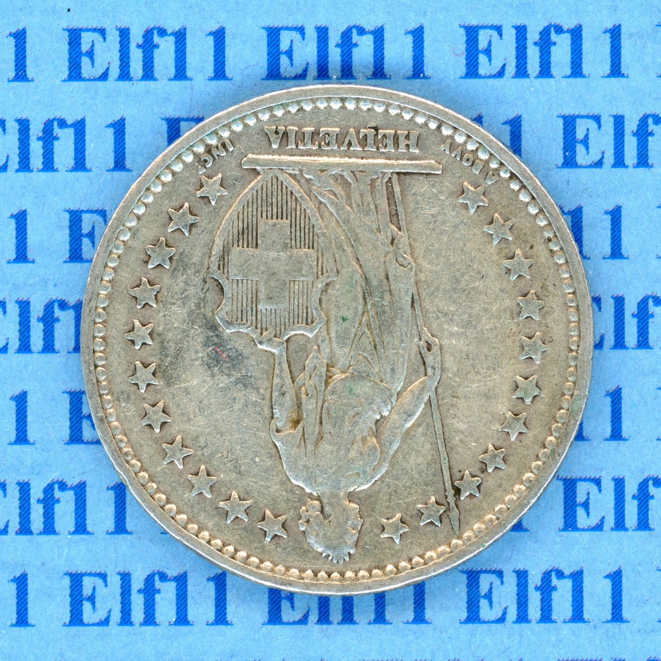 Tutti le monete: CHF___2.00 1911 ss 2 Franken – Usato da Widnau venduto da Elf11 1