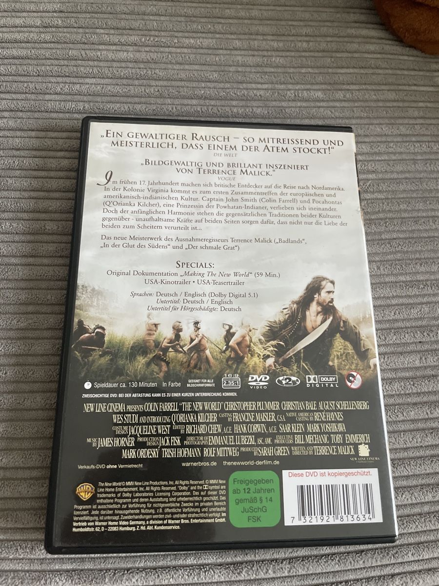 Tutti i DVDs: The New World – Usato da Sargans venduto da Didis 1