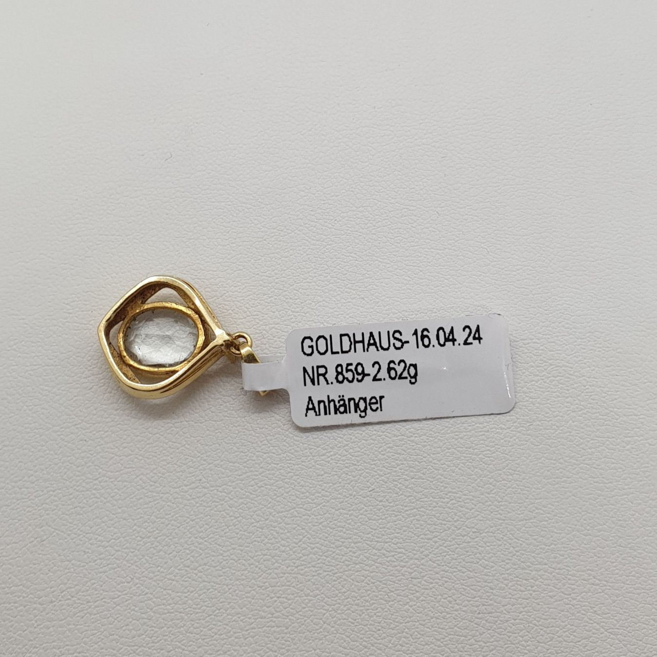 Anhänger: Echt 18K Gold - Diamant Anhänger – Gebraucht aus Luzern von Luzern-Goldhaus 2