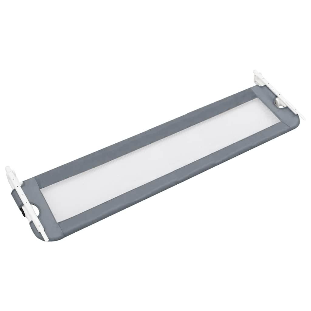Box & Barriere di sicurezza: vidaXL Kleinkind-Bettschutzgitter Grau 150x42 cm Polyester – Nuovo e nell'imballaggio originale da Baar venduto da vidaxl 3