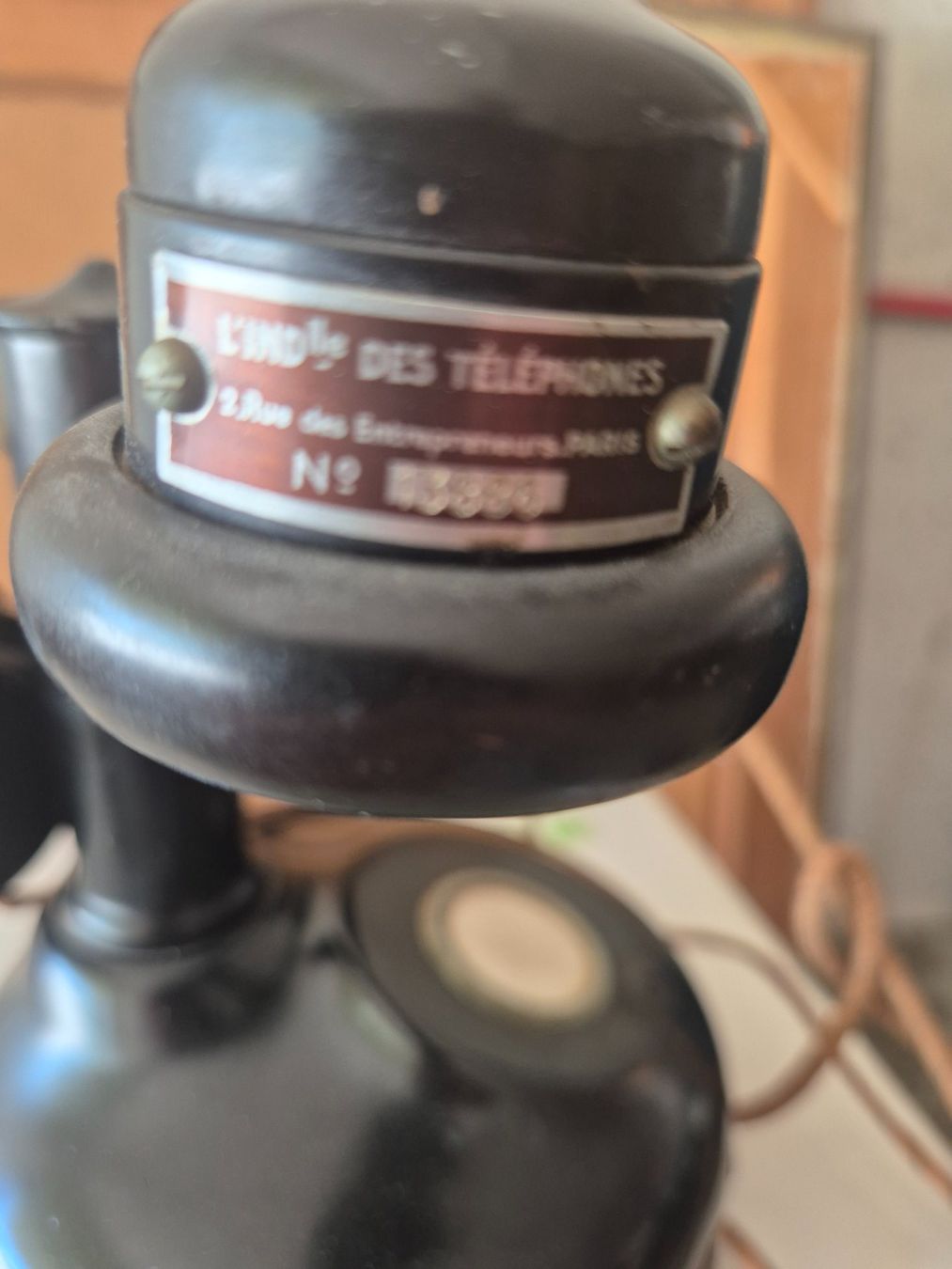 Telefoni: Superbe téléphone ancien P. Jacquesson Constructeur, obje... – Usato da Essertes venduto da onezoneplay 7