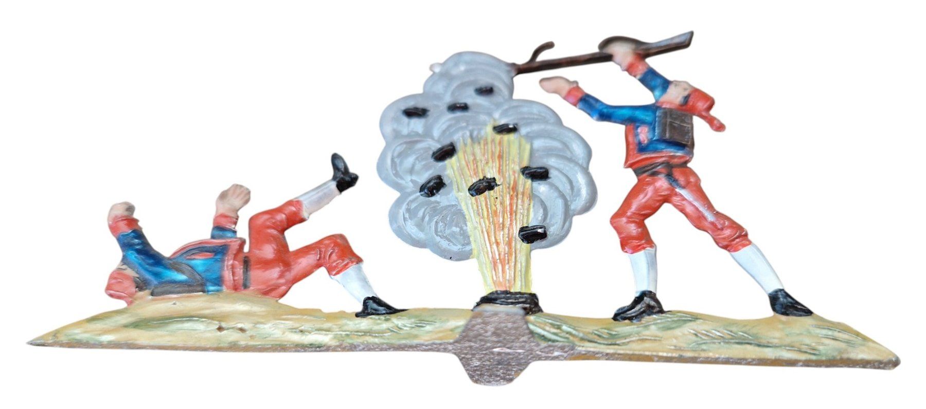 Statuette: Zinnfigur - Soldaten im Kampf – Usato da Mörschwil venduto da antiksalon 2