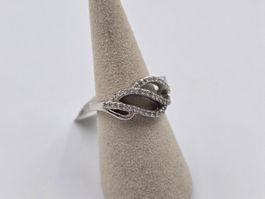Ring Silber 925 Zirkonia Gr. 52