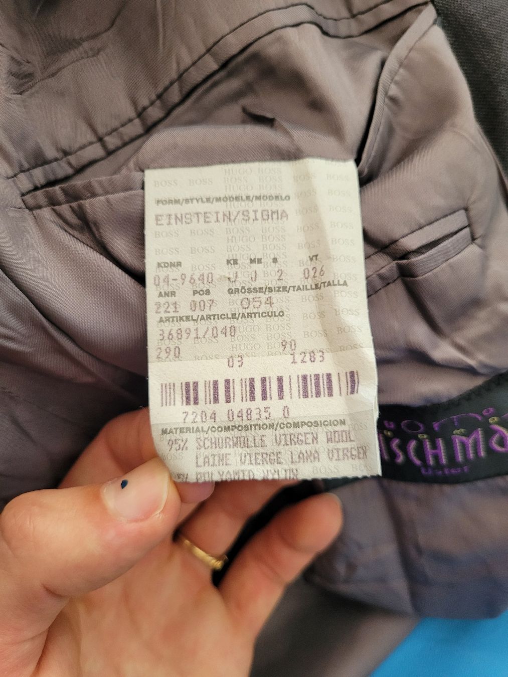 Hugo Boss Vestes: HUGO BOSS BLAZER, Gr. 54 – D'occasion à Zürich par mer_6tqg 8
