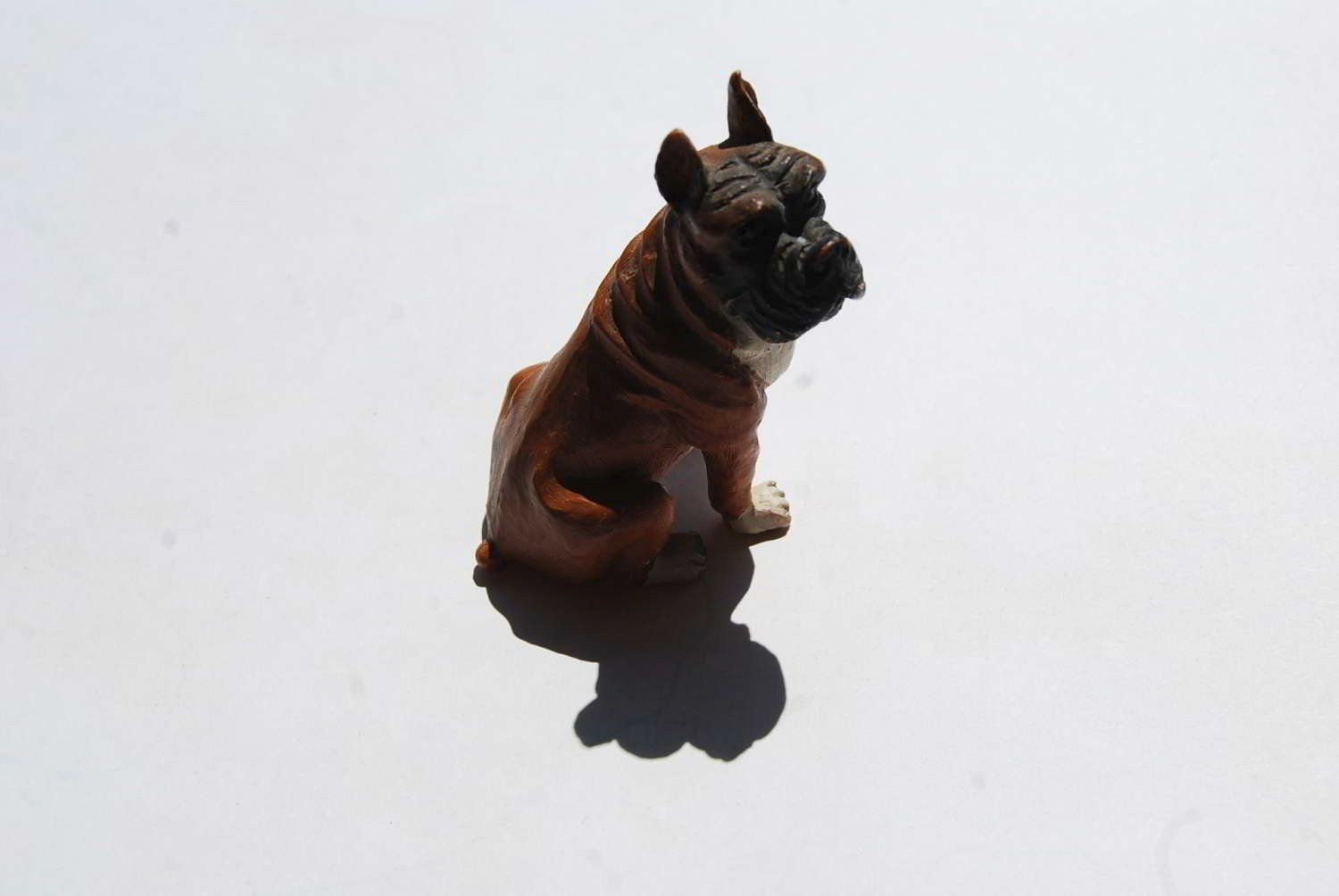 Statuette: 7 verschiedene Hundefiguren, Terrakotta bemalt – Usato da Rüfenacht BE venduto da Toro06 7