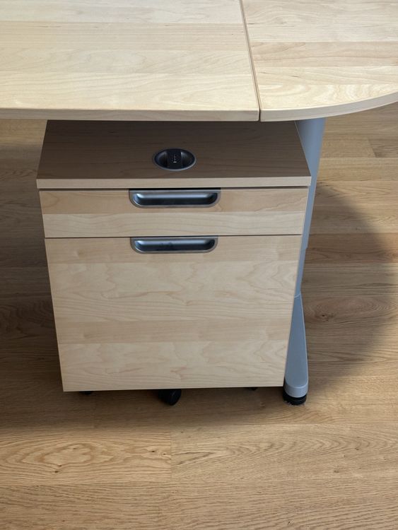 Ikea Scrivanie: Bürotisch Ikea «Galant», L-shaped – Usato da Basel venduto da urst2005 4
