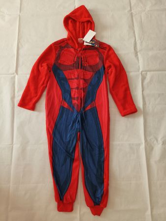 Marvel Spiderman Overall Gr 128 Kinder Winter rot, Neu